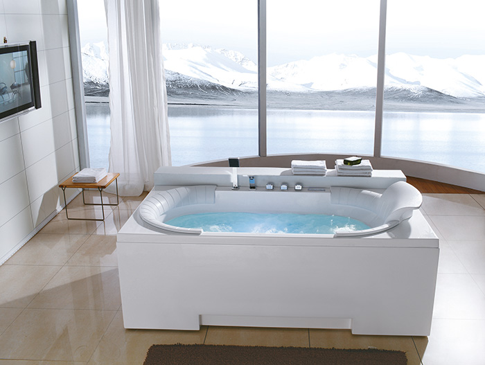 Showers Surf Hydromassage Bathtub